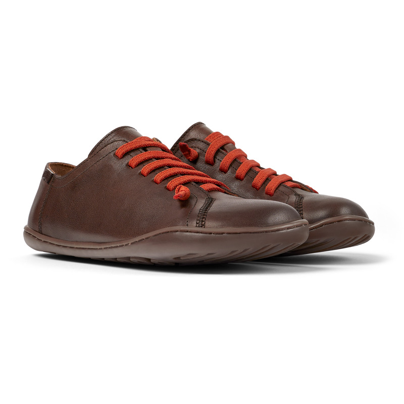 CAMPER Peu - Lace-up For Women - Brown