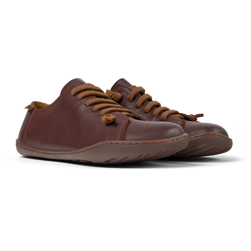CAMPER Peu - Lace-up For Women - Brown