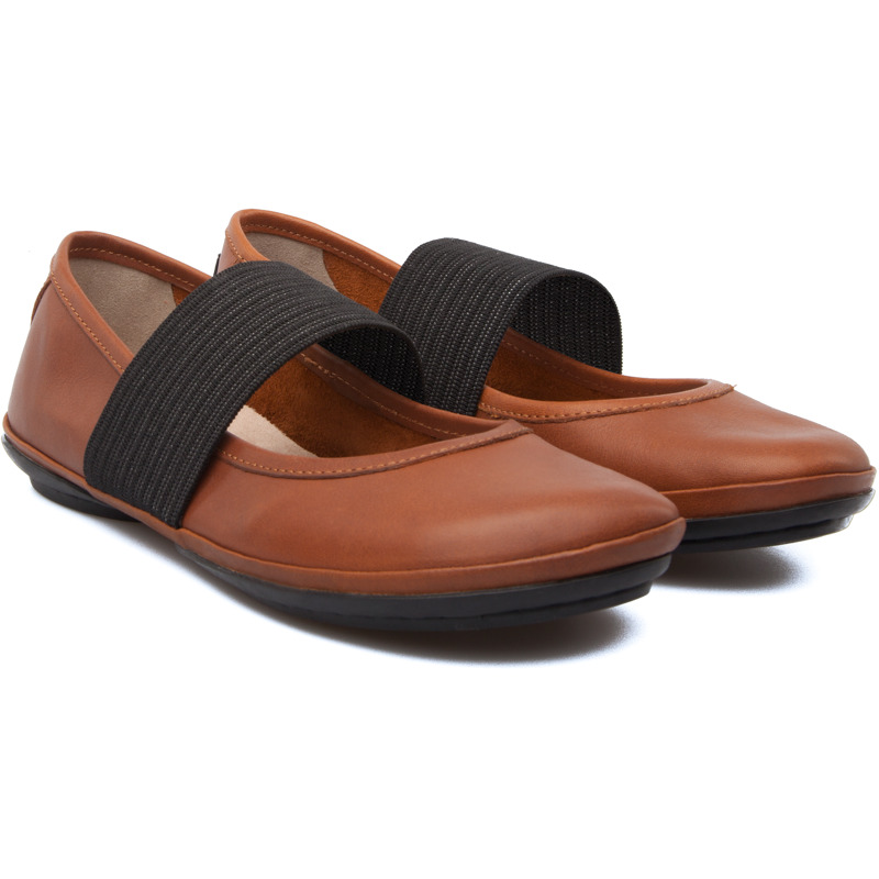 CAMPER Right - Ballerinas For Women - Brown