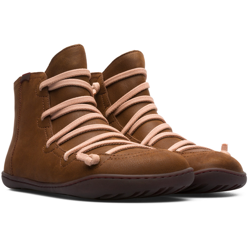 CAMPER Peu - Ankle Boots For Women - Brown