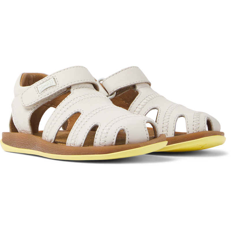 CAMPER Bicho - Sandals For First Walkers - White
