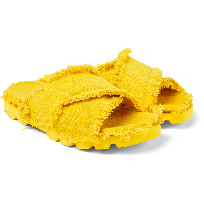 CAMPERLAB Brutus Sandal - Unisex Formal Shoes - Yellow