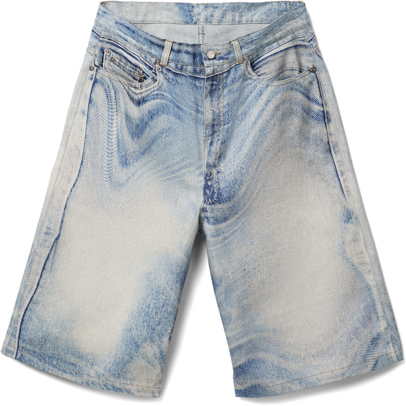 Camper Denim Shorts - Apparel For Unisex - Blue