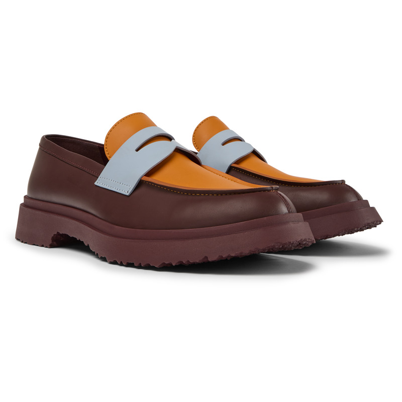 CAMPER Walden - Formal Shoes For Men - Burgundy,Orange,Blue