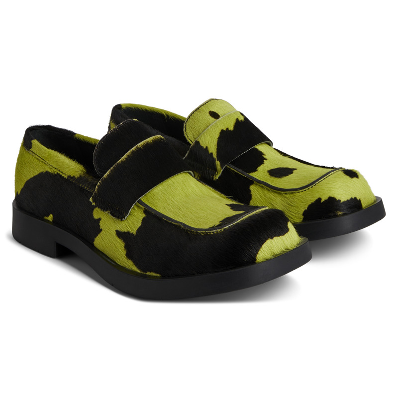 Camper Mil 1978 - Formal Shoes For Men - Green, Black