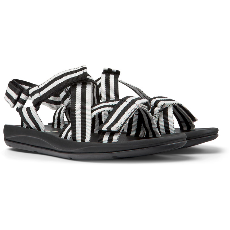 CAMPER Match - Sandals For Men - Black,White