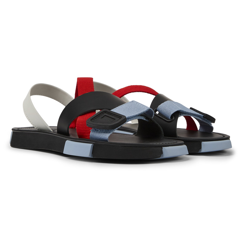 CAMPER Set - Sandals For Men - Red,White,Black