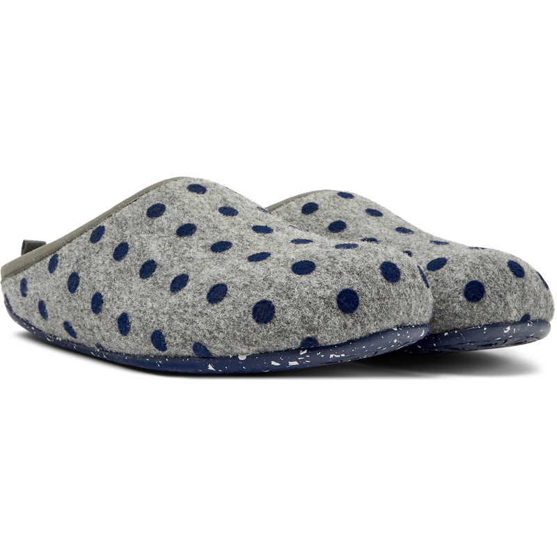 CAMPER Wabi - Pantoffels Voor Heren - Grijs,Blauw
