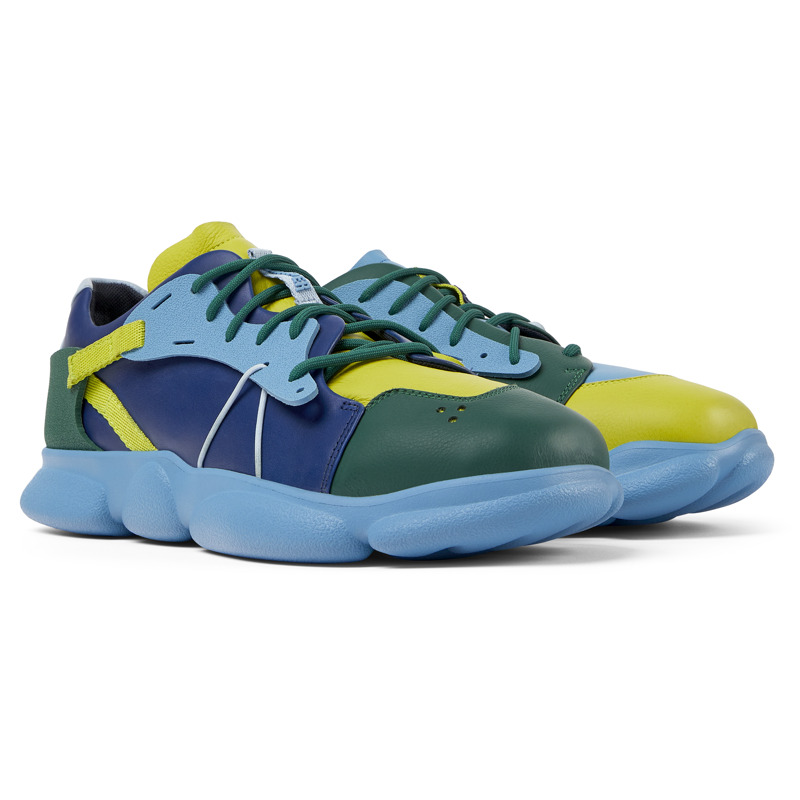 CAMPER Twins - Sneakers For Men - Green,Blue