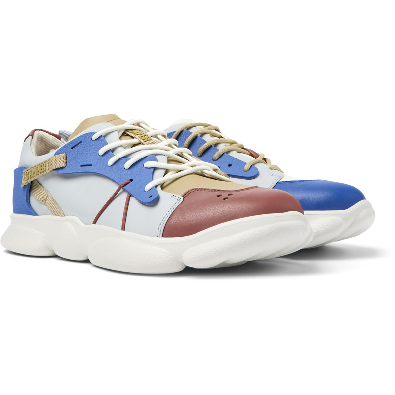Camper Twins - Sneakers For Men - Red, White, Blue