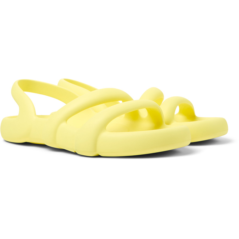 CAMPER Kobarah Flat - Sandals For Men - Yellow