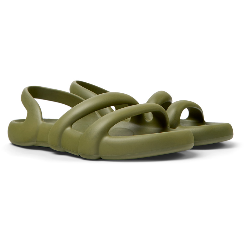 CAMPER Kobarah Flat - Sandals For Men - Green