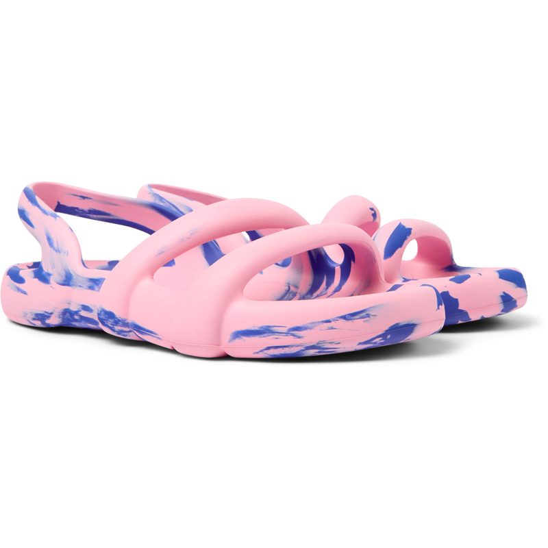 CAMPER Kobarah Flat - Sandals For Men - Pink,Blue