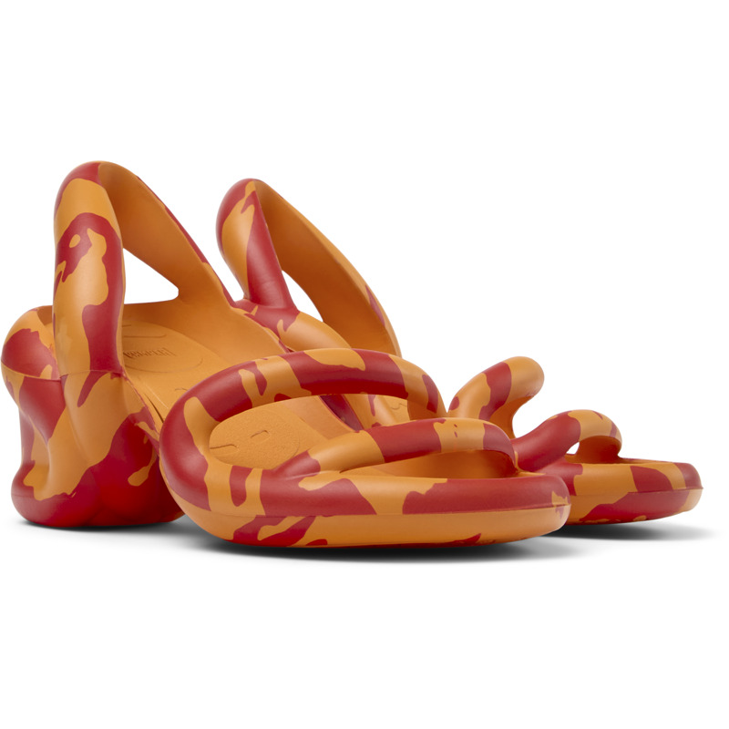 CAMPER Kobarah - Sandals For Women - Orange,Red