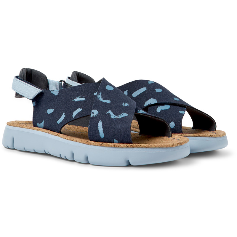 CAMPER Oruga - Sandals For Women - Blue