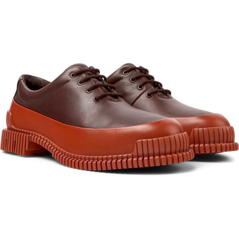 CAMPER Pix - Lace-up For Women - Burgundy,Red