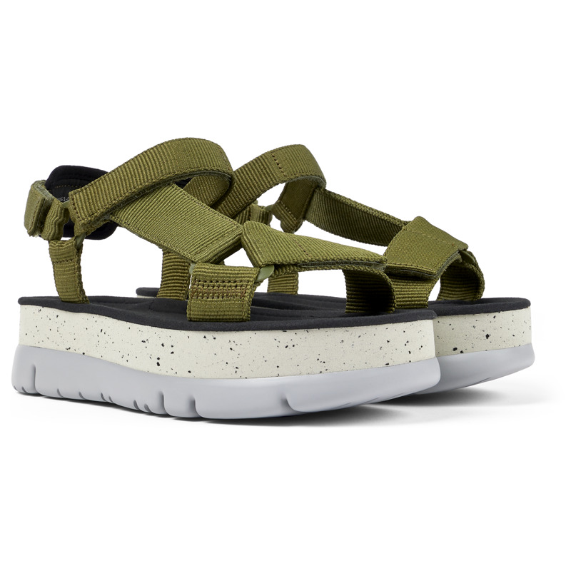 CAMPER Oruga Up - Sandals For Women - Green