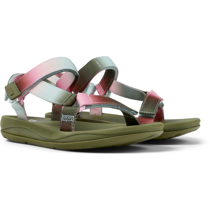 CAMPER Twins - Sandals For Women - Green,Pink,Blue