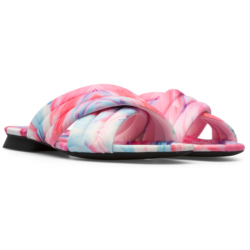 Camper Twins - Sandals For Women - Pink, Blue, White