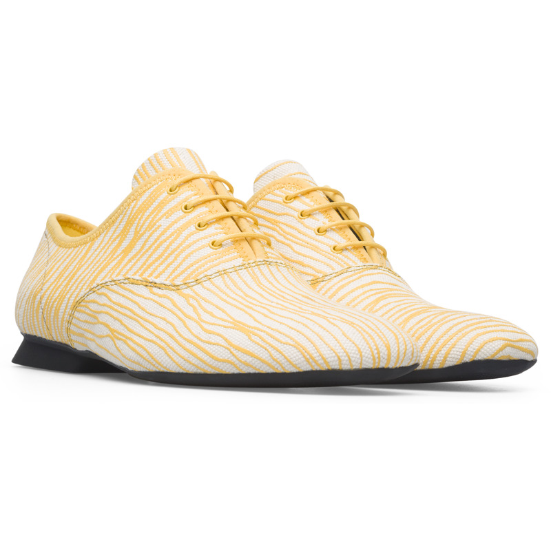 CAMPER Twins - Formal Shoes For Women - Beige,Yellow
