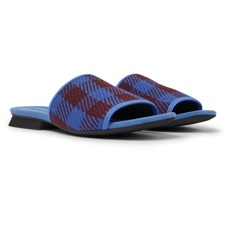 CAMPER Casi Myra - Sandals For Women - Blue,Burgundy