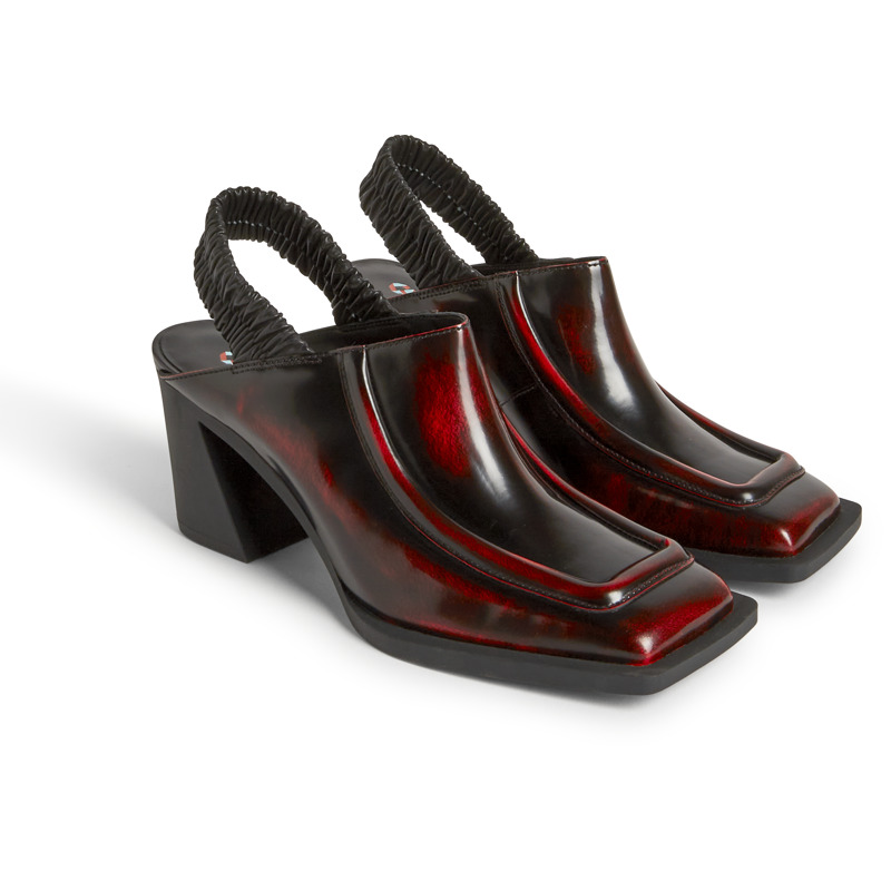 Camper Karole - Elegante Schuhe Für Damen - Schwarz, Rot