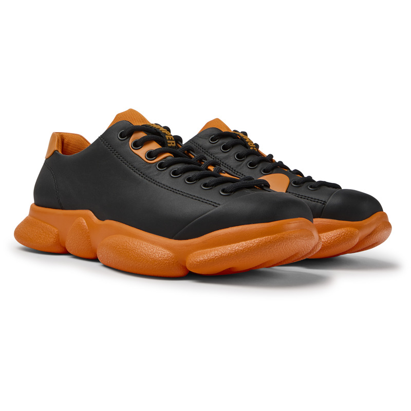 CAMPER Karst - Sneakers For Women - Black,Orange