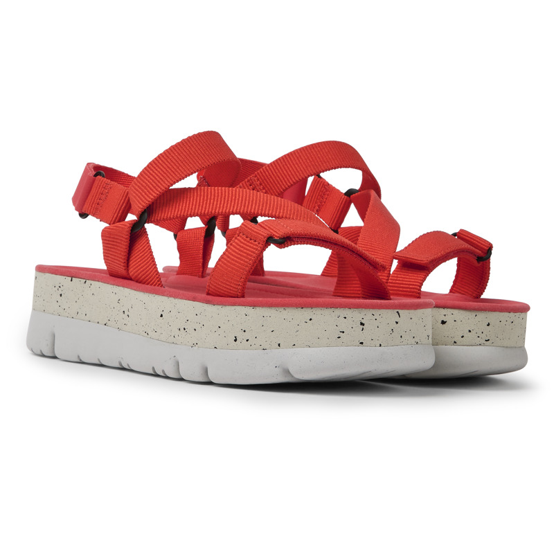 CAMPER Oruga Up - Sandals For Women - Red