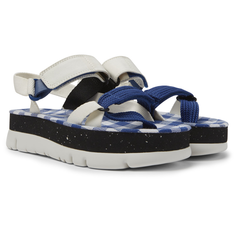 CAMPER Oruga Up - Sandals For Women - White,Blue,Black