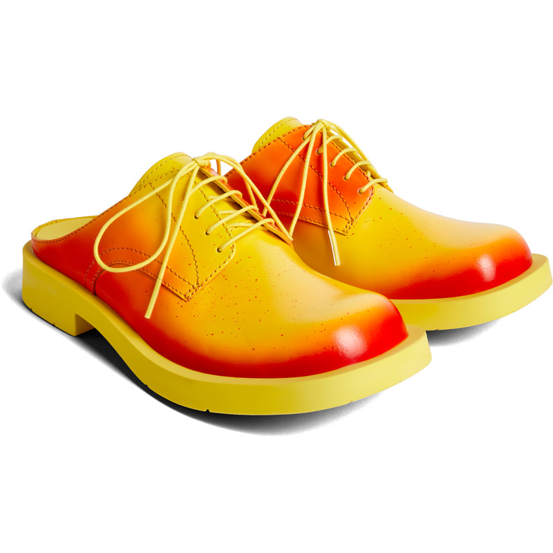 Camper Mil 1978 - Elegante Schuhe Für Damen - Gelb, Rot