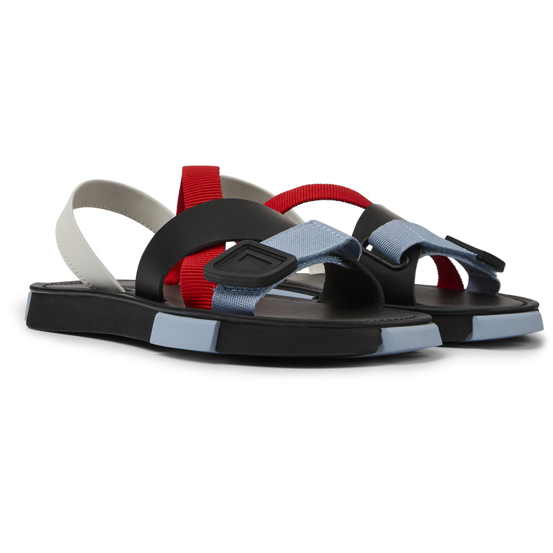 CAMPER Set - Sandals For Women - Red,White,Black