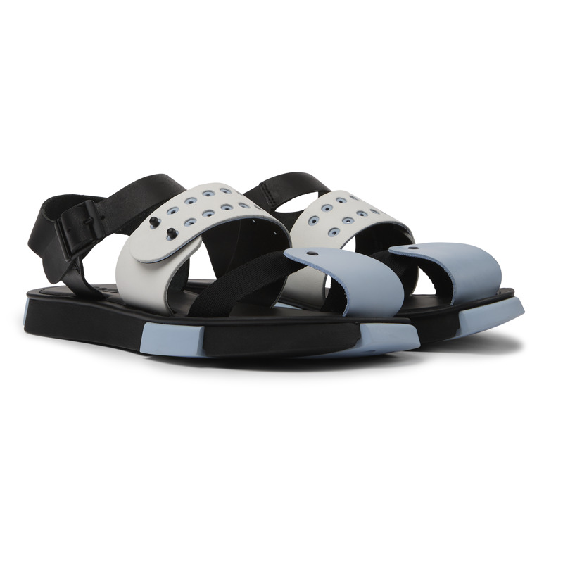 CAMPER Set - Sandals For Women - Black,White,Blue