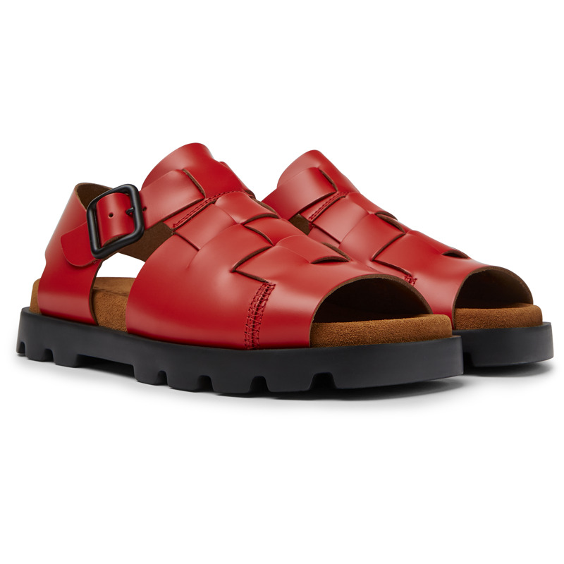 CAMPER Brutus Sandal - Sandals For Women - Red