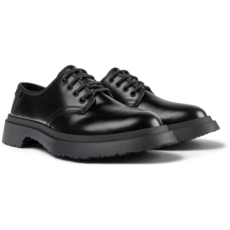 CAMPER Walden - Chaussures à Lacets Pour Femme - Noir
