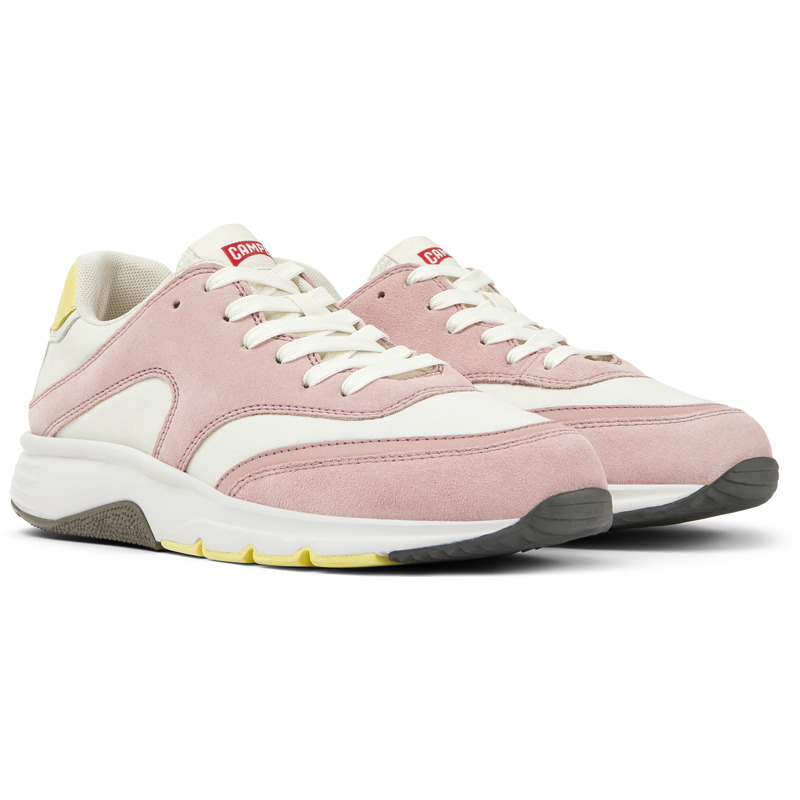 CAMPER Drift - Sneakers Voor Dames - Wit,Roze,Geel