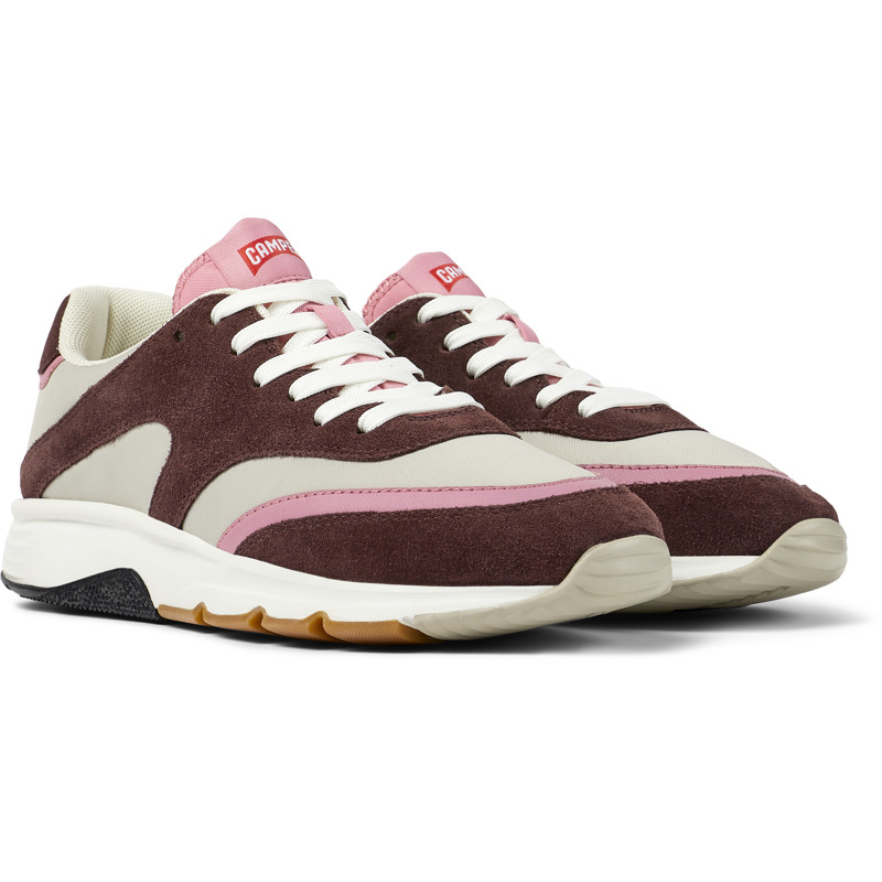 CAMPER Drift - Sneakers For Women - Burgundy,Grey,Pink