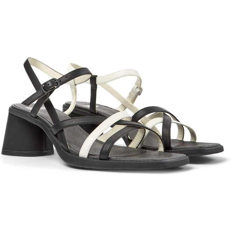 CAMPER Twins - Sandals For Women - Black,White