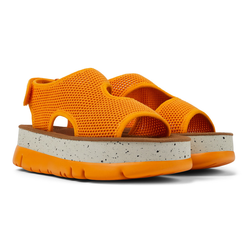 CAMPER Oruga Up - Sandals For Women - Orange