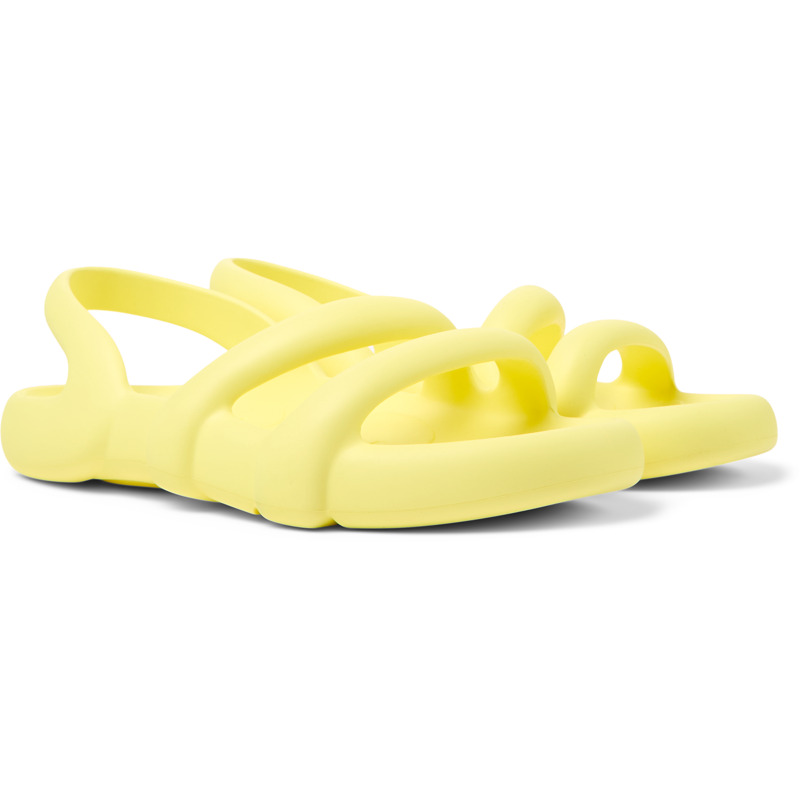CAMPER Kobarah Flat - Sandals For Women - Yellow