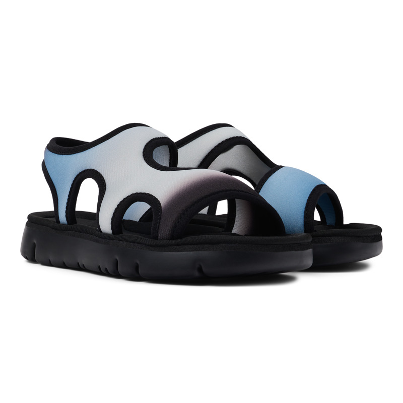 CAMPER Oruga - Sandals For Women - Blue,Grey,Black