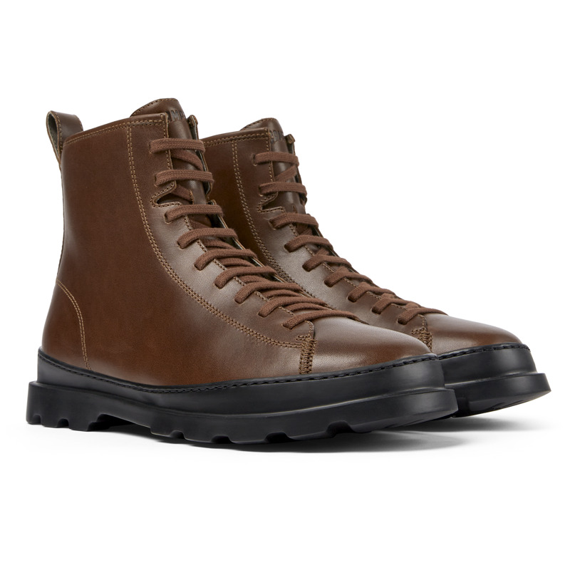 CAMPER Brutus - Ankle Boots For Men - Brown
