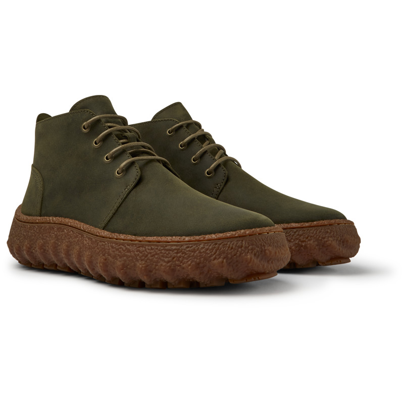 CAMPER Ground - Ankle Boots For Men - Green