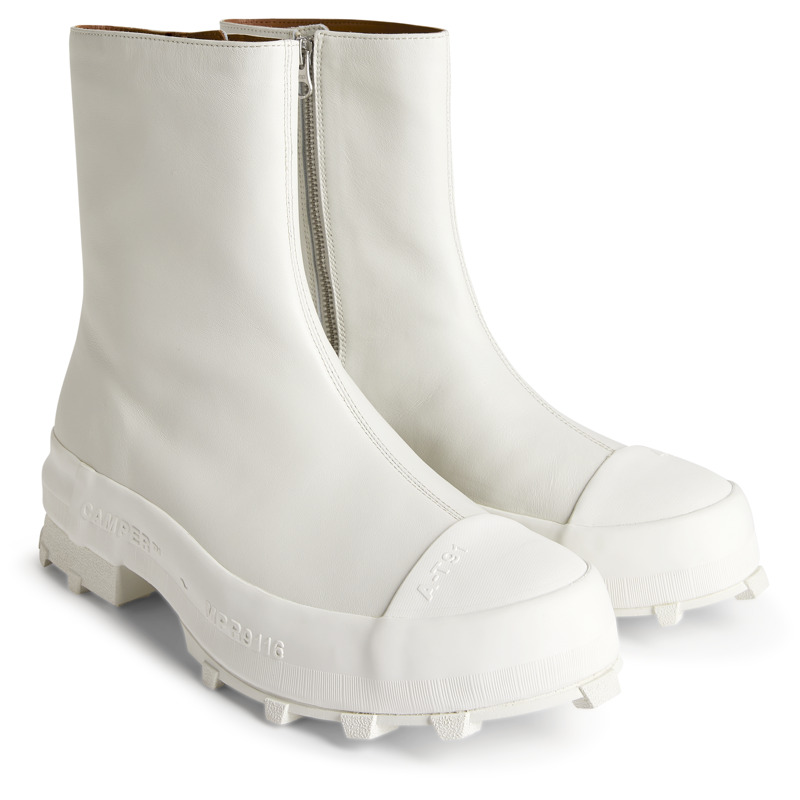 CAMPERLAB Traktori - Ankle Boots For Men - White