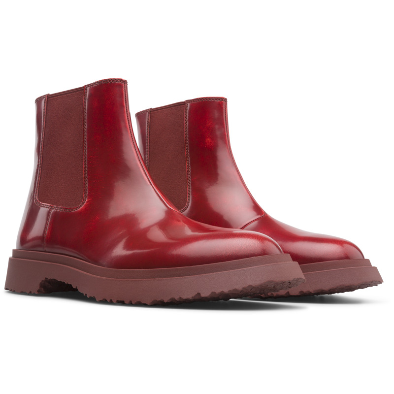 CAMPERLAB Walden - Ankle Boots For Men - Red,Brown