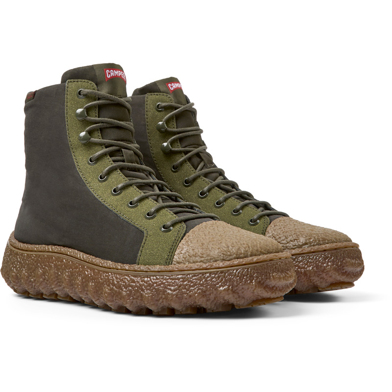 CAMPER Ground PrimaLoft® - Ankle Boots For Men - Green