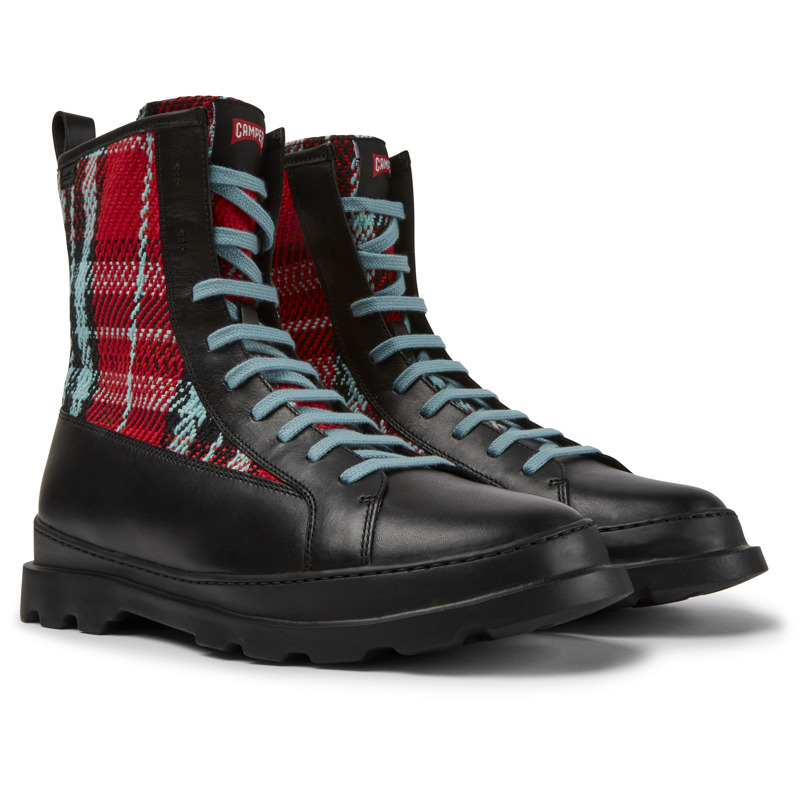CAMPER Brutus - Ankle Boots For Men - Black,Red,Blue