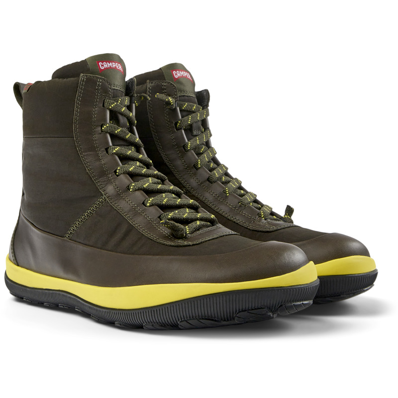 Camper Peu Pista Primaloft - Ankle Boots For Men - Green