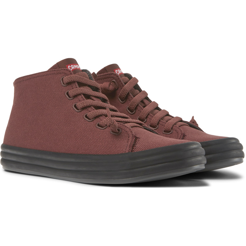 CAMPER Borne - Ankle Boots For Women - Burgundy