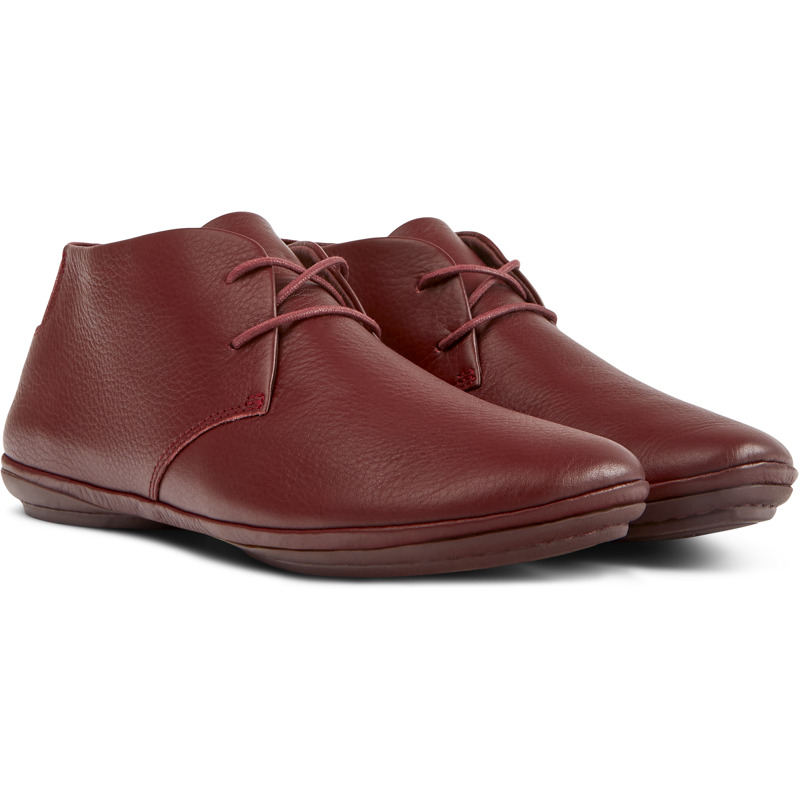 CAMPER Right - Ankle Boots For Women - Burgundy