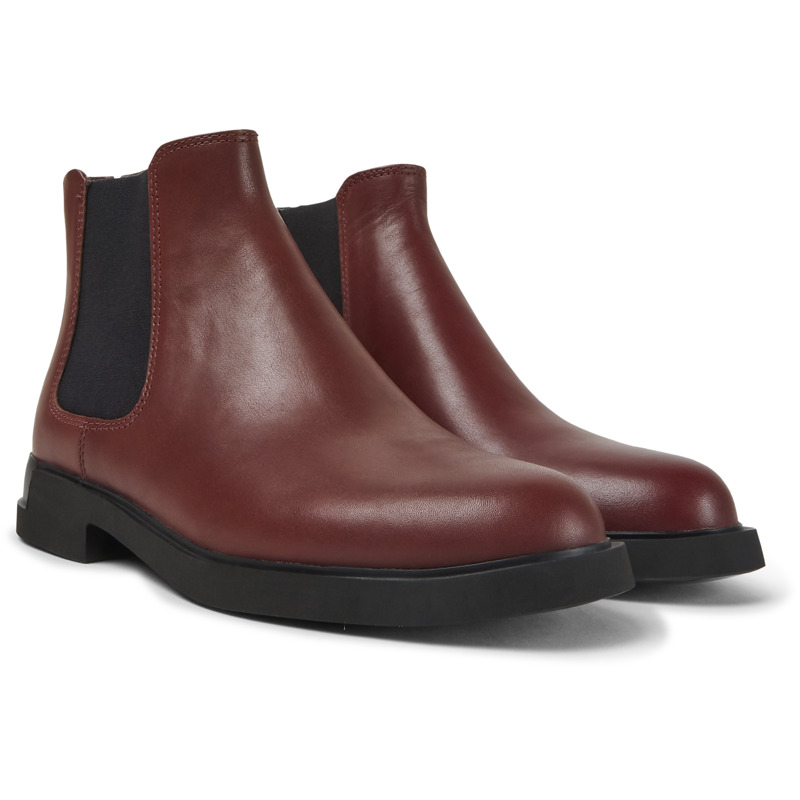 CAMPER Iman - Ankle Boots For Women - Burgundy
